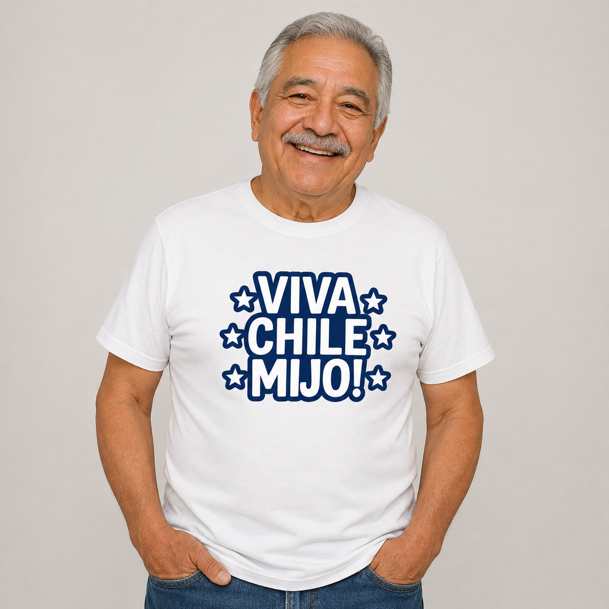 Polera Viva Chile Mijo! – Diseño Dieciochero Chileno