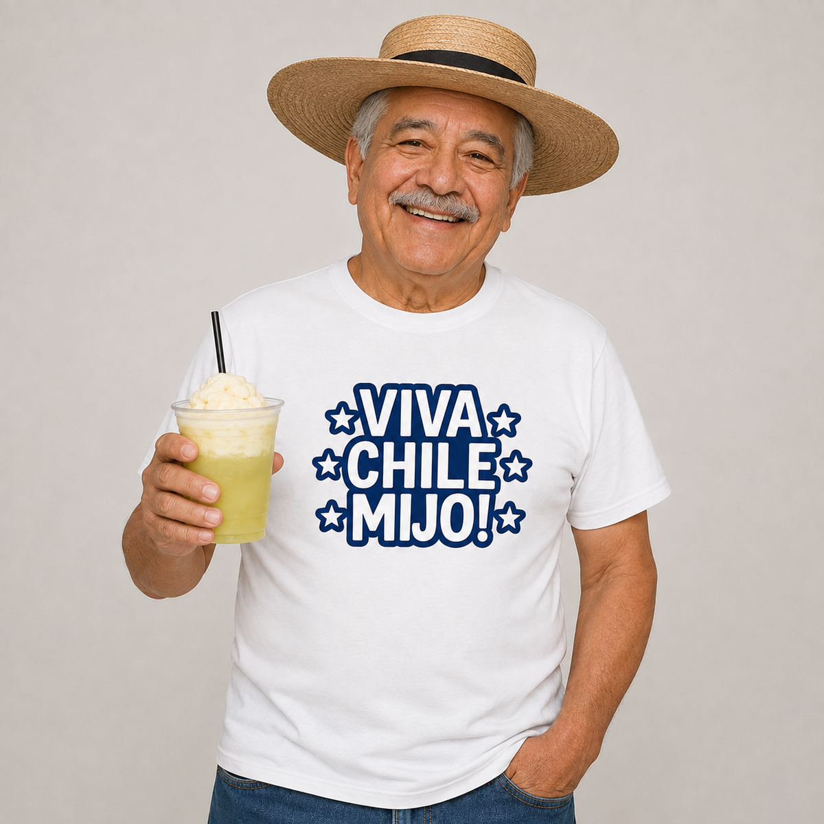 Polera Viva Chile Mijo! – Diseño Dieciochero Chileno
