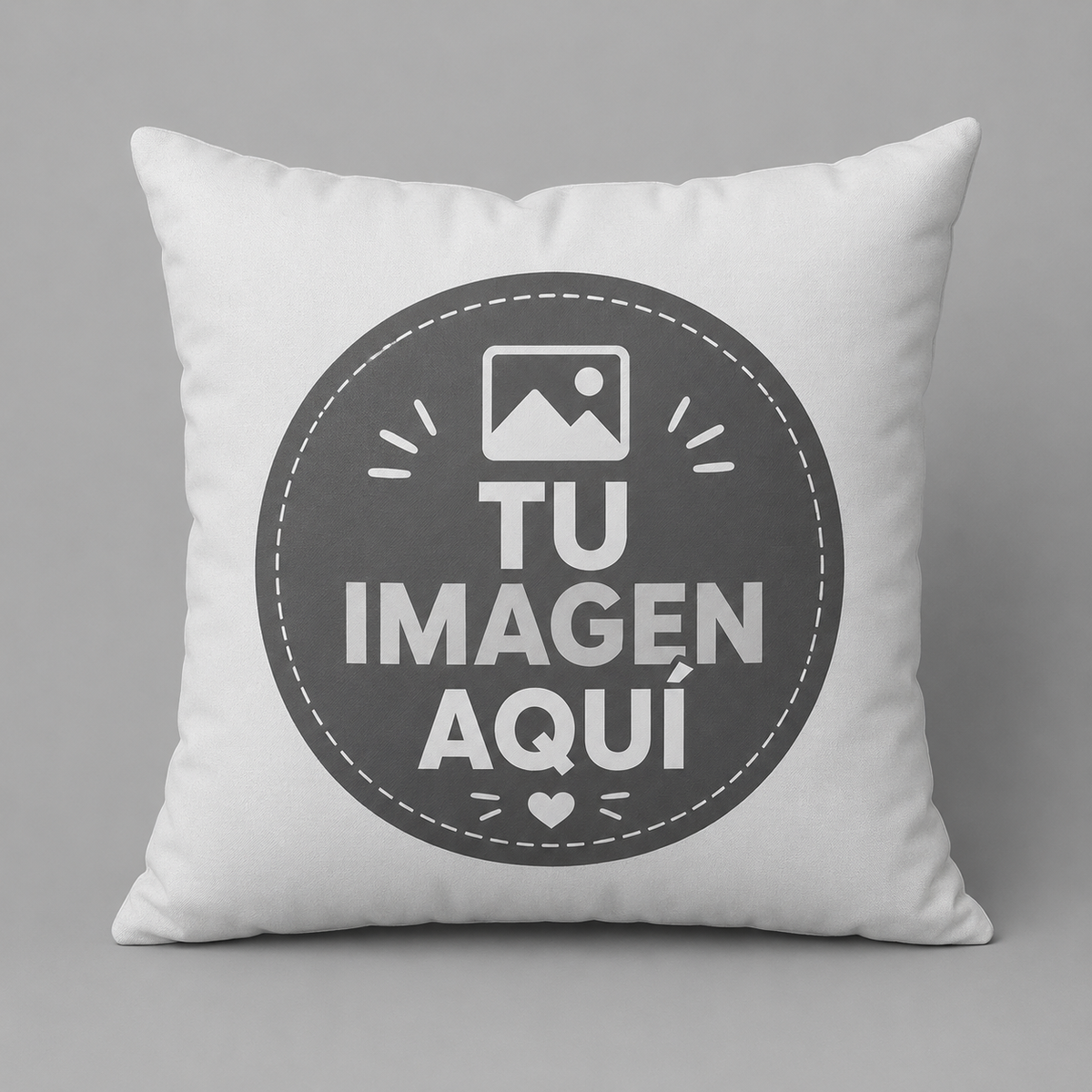Cojín Personalizado 30x30 cm – Foto, Nombre o Diseño