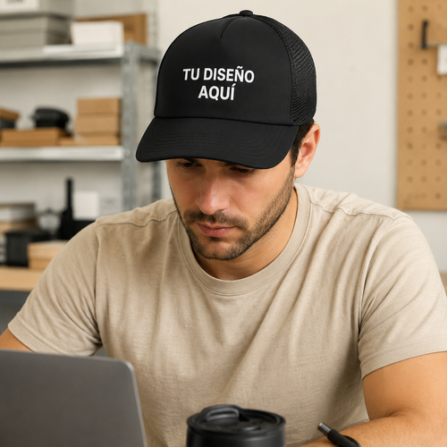 Gorro Trucker Personalizado con Logo – Estampado