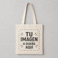Bolsa Tote Bag Personalizada de Algodón – Foto, Logo o Diseño