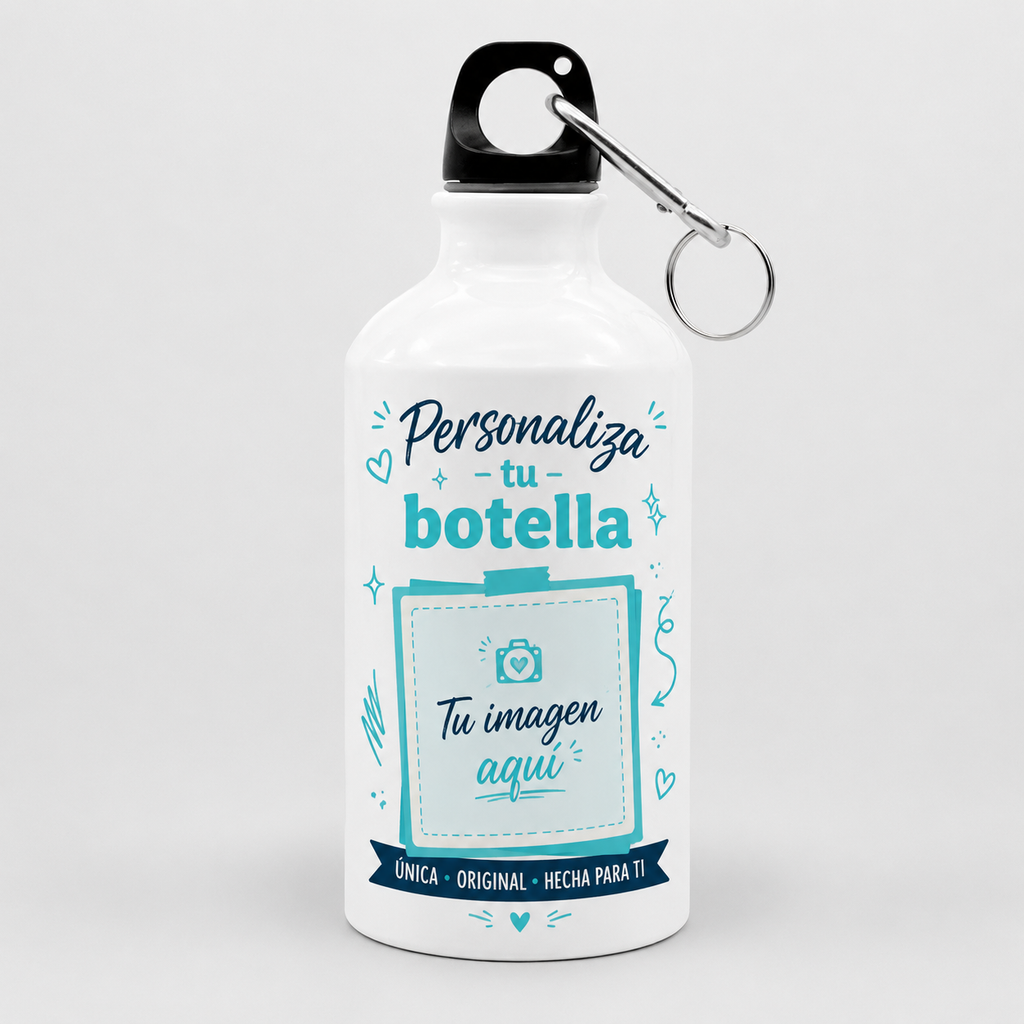 Botella  500cc Personalizada con Foto, Logo o Diseño