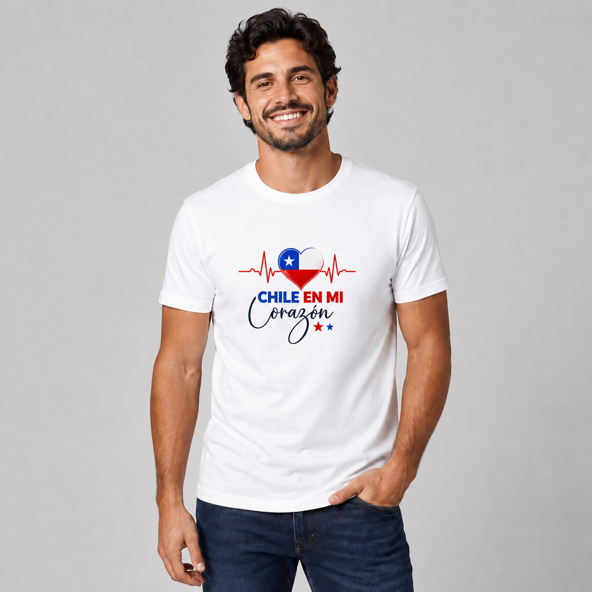 Polera Chile en mi Corazón – Fiestas Patrias