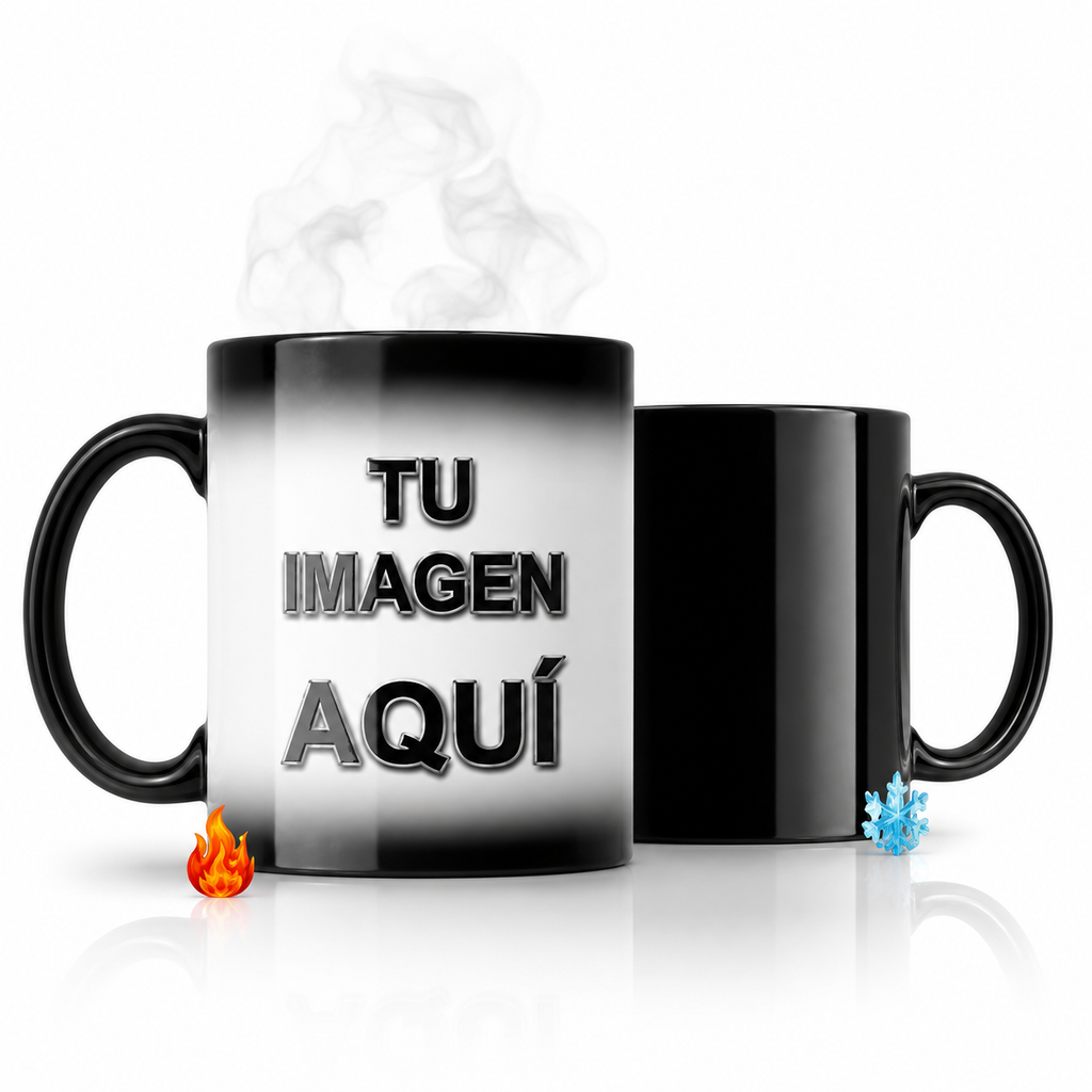 Taza Mágica Personalizada 11 Oz – Cambia con el Calor