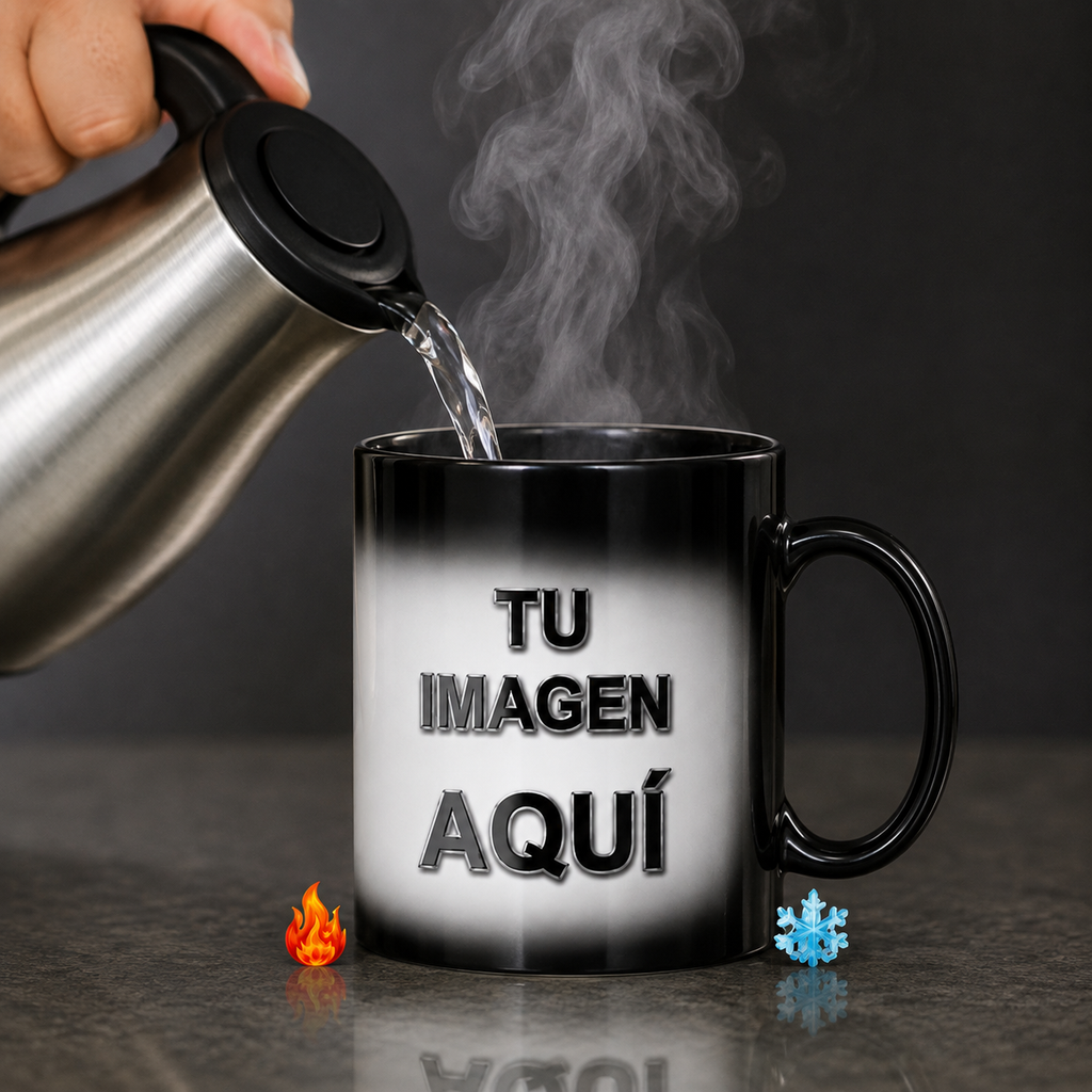 Taza Mágica Personalizada 11 Oz – Cambia con el Calor