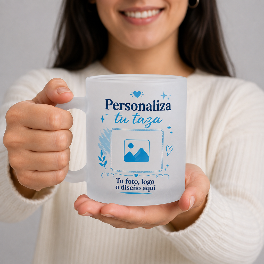 Taza Empavonada Personalizada 11 Oz – Foto, Logo o Diseño