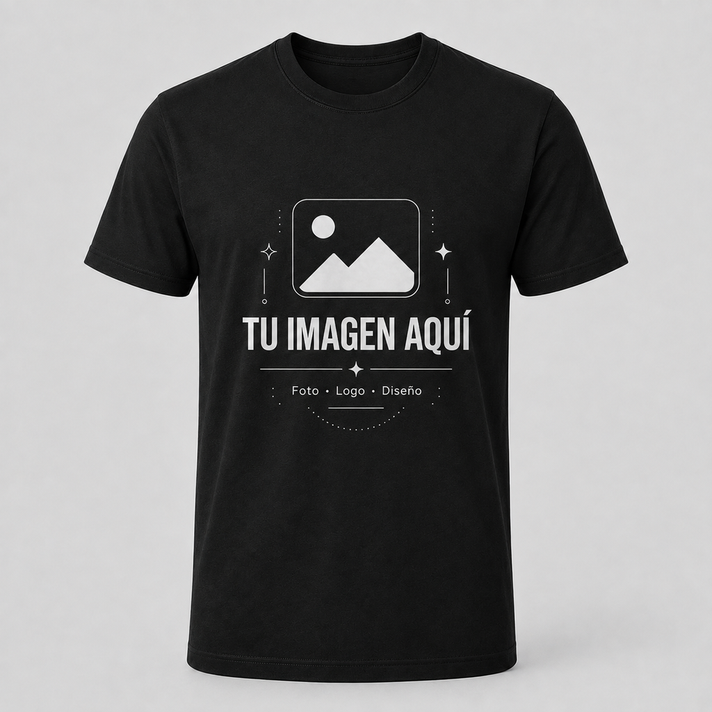 Polera Personalizada con Foto, Logo o Diseño