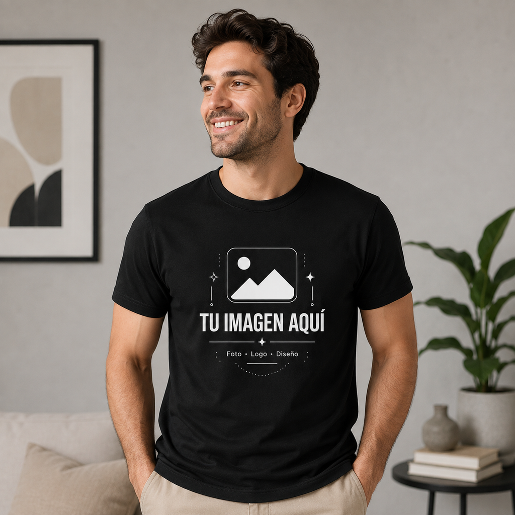 Polera Personalizada con Foto, Logo o Diseño