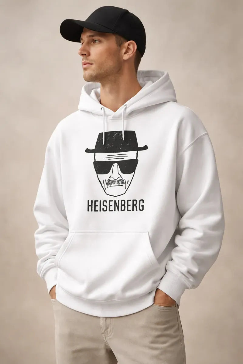 Polerón Tipo Canguro con Capucha Diseño Heisenberg Walter White Breaking Bad