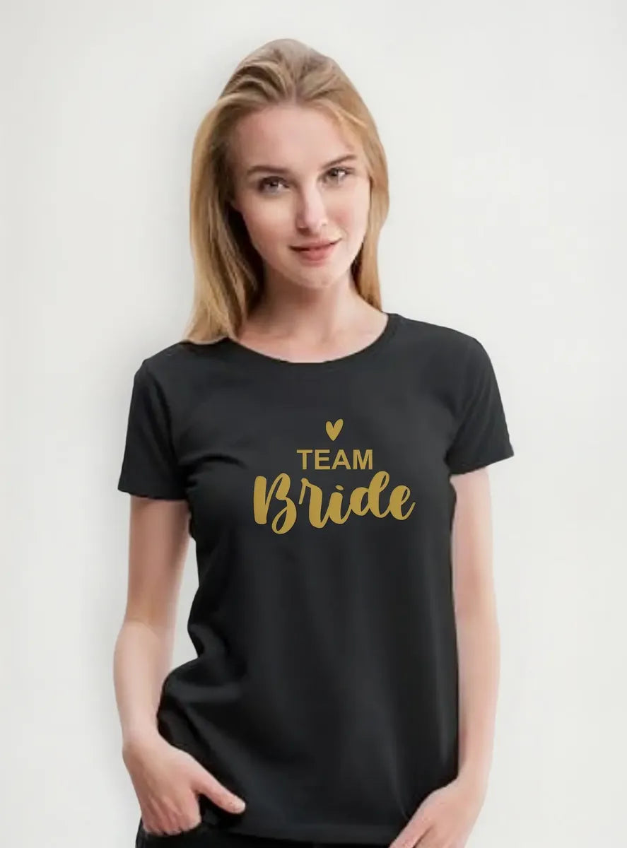 Polera Estampada Team Bride