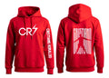 Polerón Unisex Con Capucha Tipo Canguro Diseño Cr7