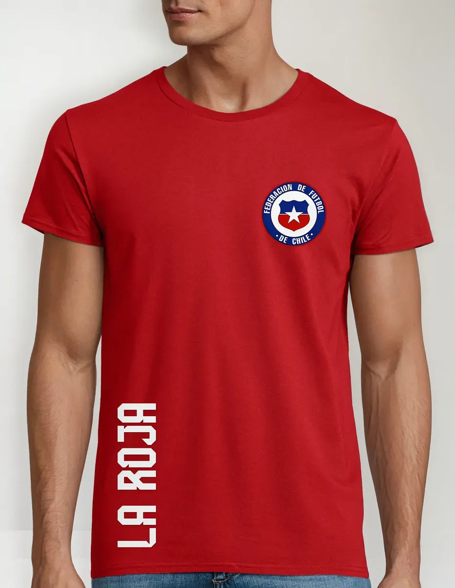 Polera de algodón La Roja – Diseño Selección Chilena