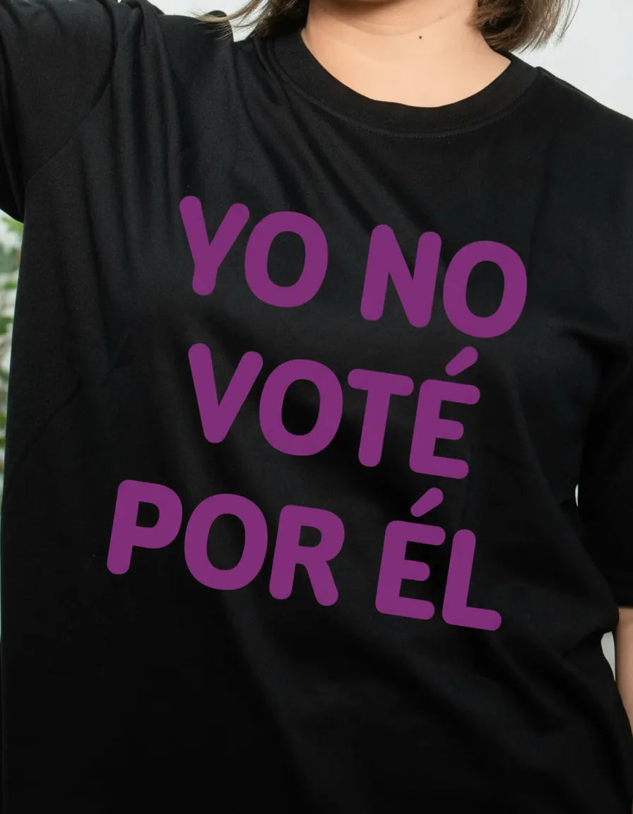 Polera Unisex Yo No Voté Por El Impresiones Y Publicidad