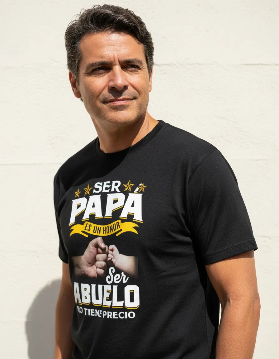 Polera Ser Padre Es Un Honor Pero Ser Abuelo No Tiene Precio