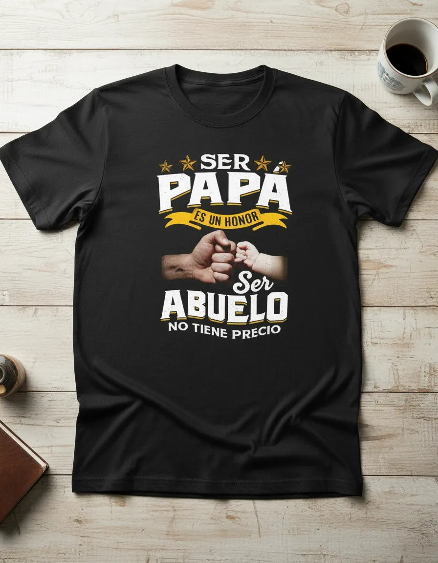 Polera Ser Padre Es Un Honor Pero Ser Abuelo No Tiene Precio