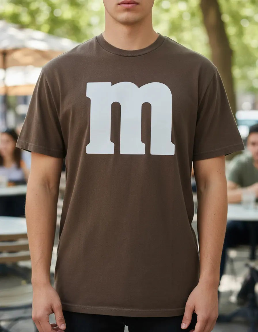 Polera Estampada Logo M&m Emanems Letra M