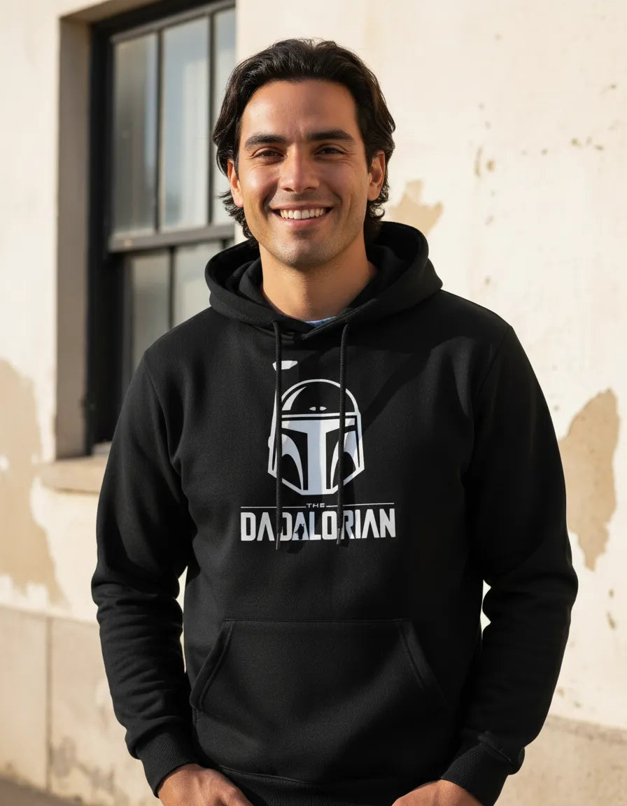 Polerón Tipo Canguro Con Capucha The Dadalorian