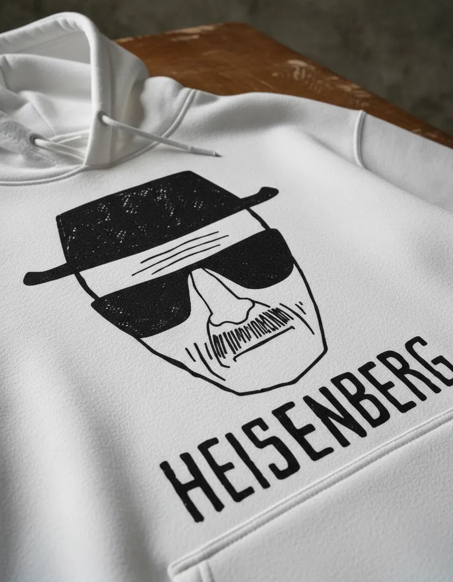 Polerón Tipo Canguro con Capucha Diseño Heisenberg Walter White Breaking Bad