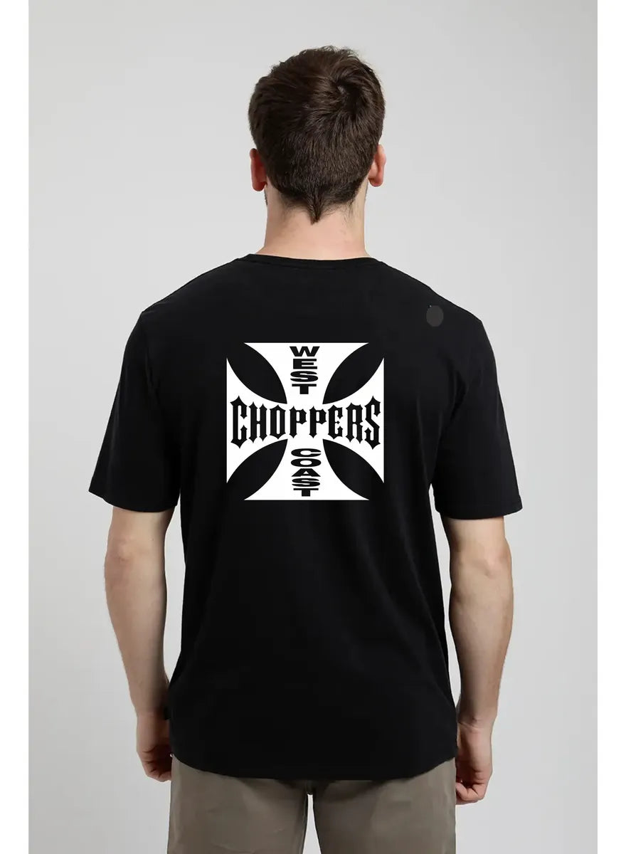 Polera Estampada West Coast Choppers (doble)