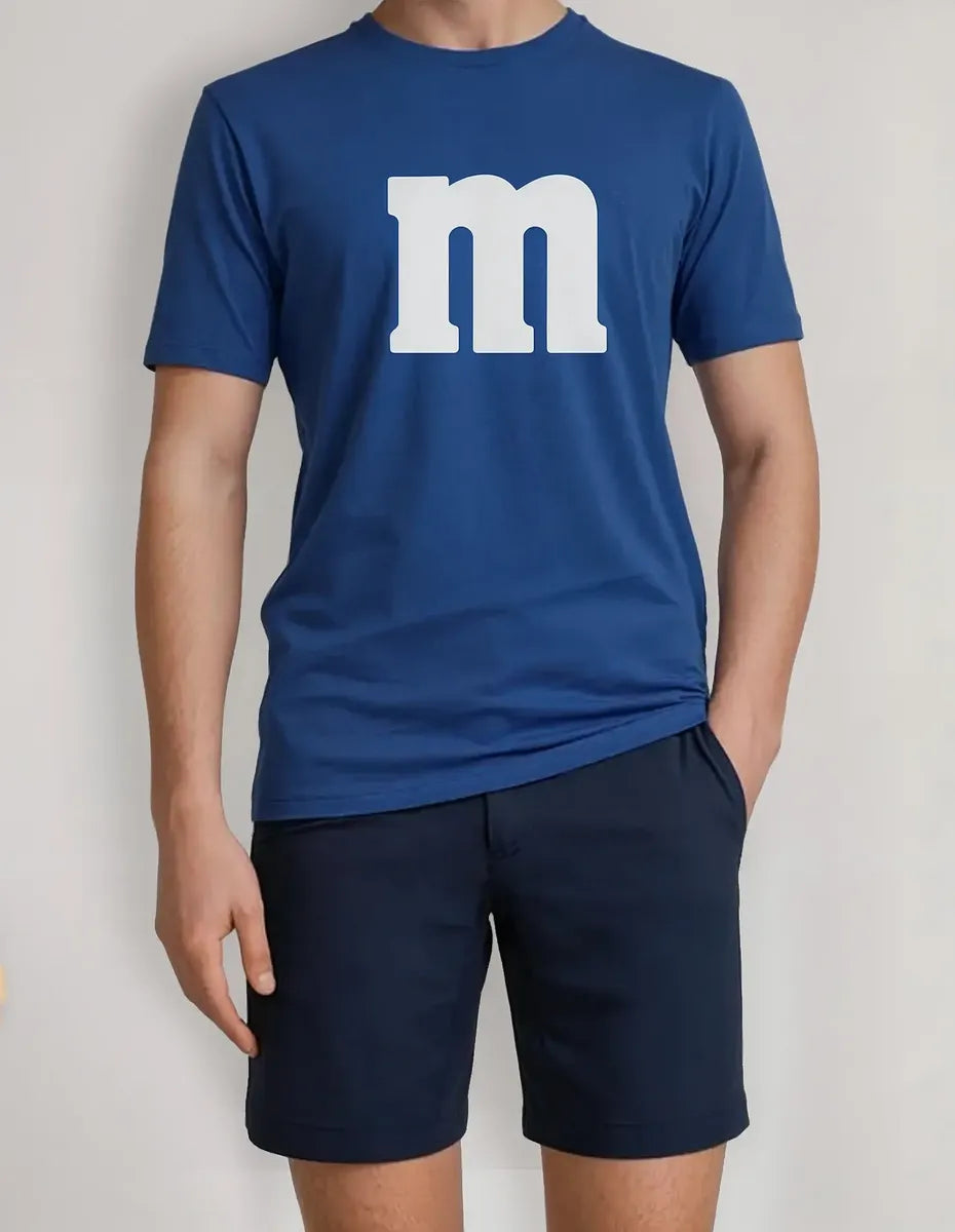 Polera Estampada Logo M&m Emanems Letra M