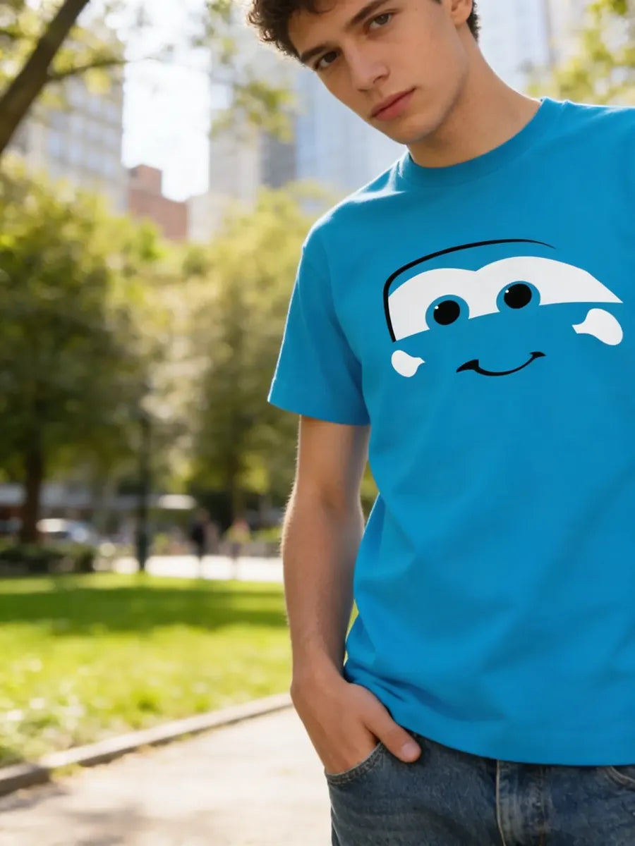 Polera Diseño Rayo Mcqueen Disfraz