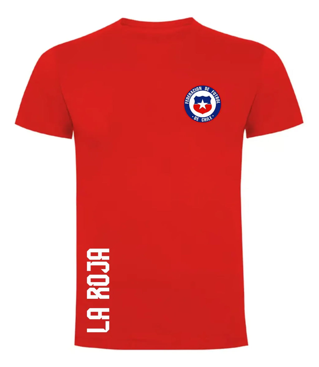 Polera de algodón La Roja – Diseño Selección Chilena