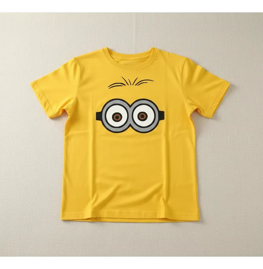 Polera Estampada Cara Minions
