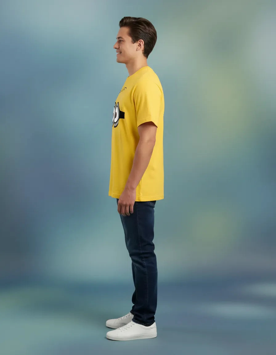 Polera Estampada Cara Minions