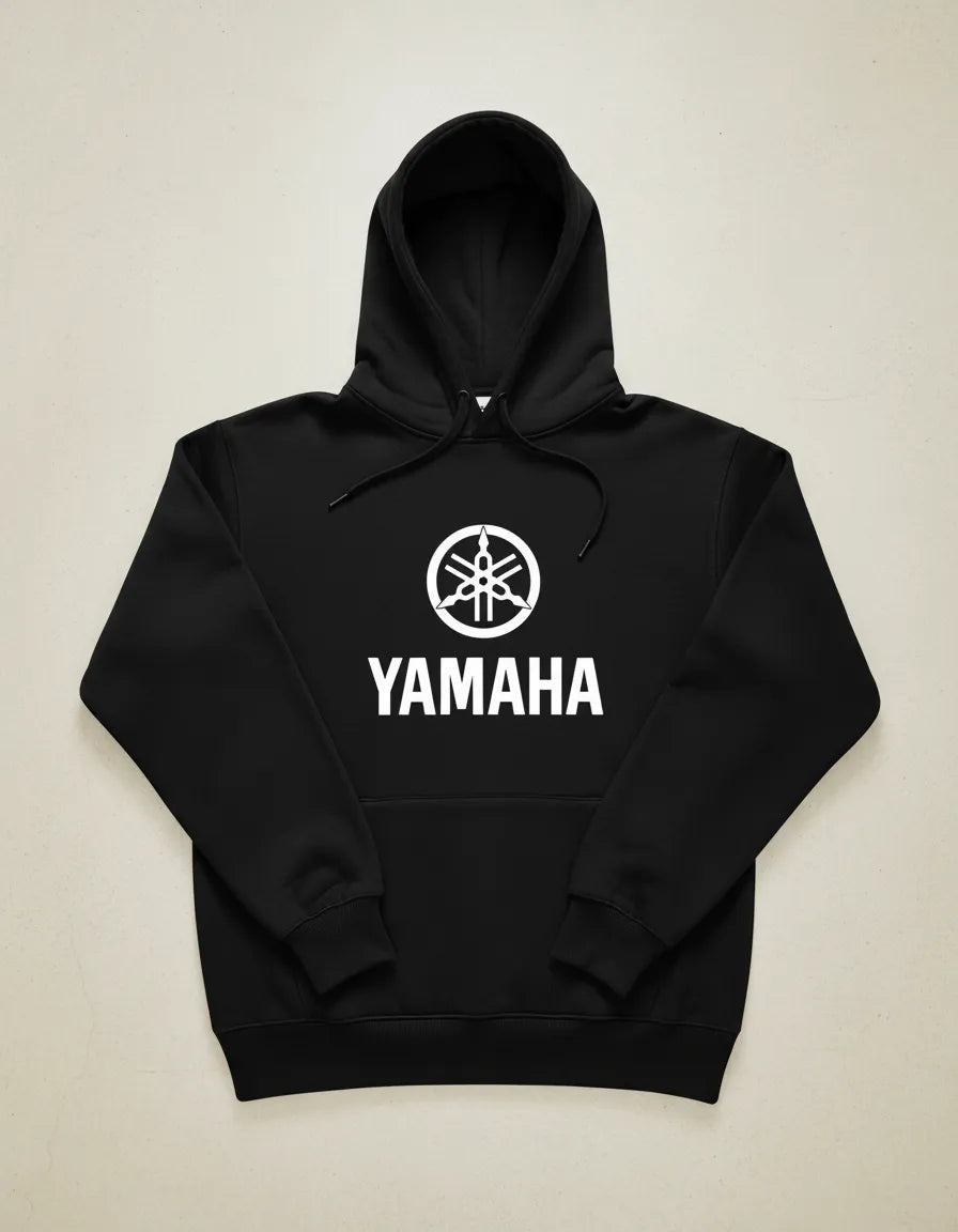 Polerón Tipo Canguro Con Capucha Diseño Yamaha