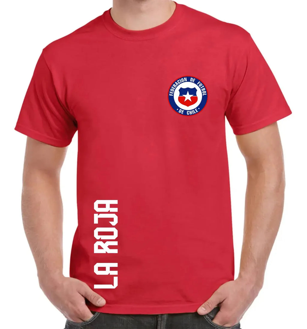 Polera de algodón La Roja – Diseño Selección Chilena