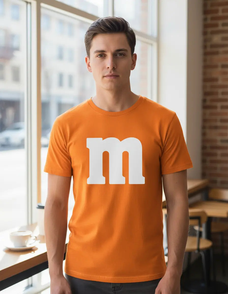 Polera Estampada Logo M&m Emanems Letra M