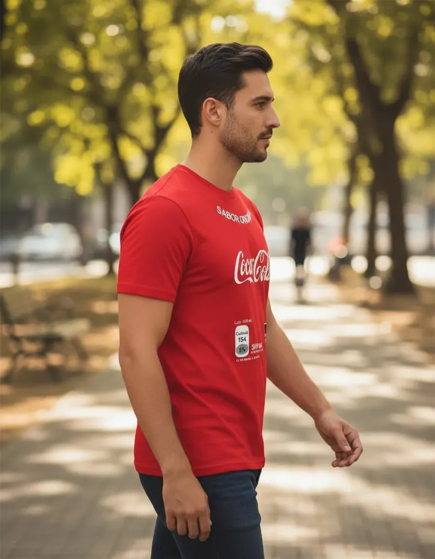 Polera Disfraz Lata De Bebida