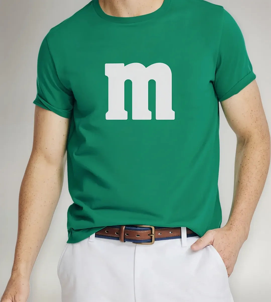 Polera Estampada Logo M&m Emanems Letra M