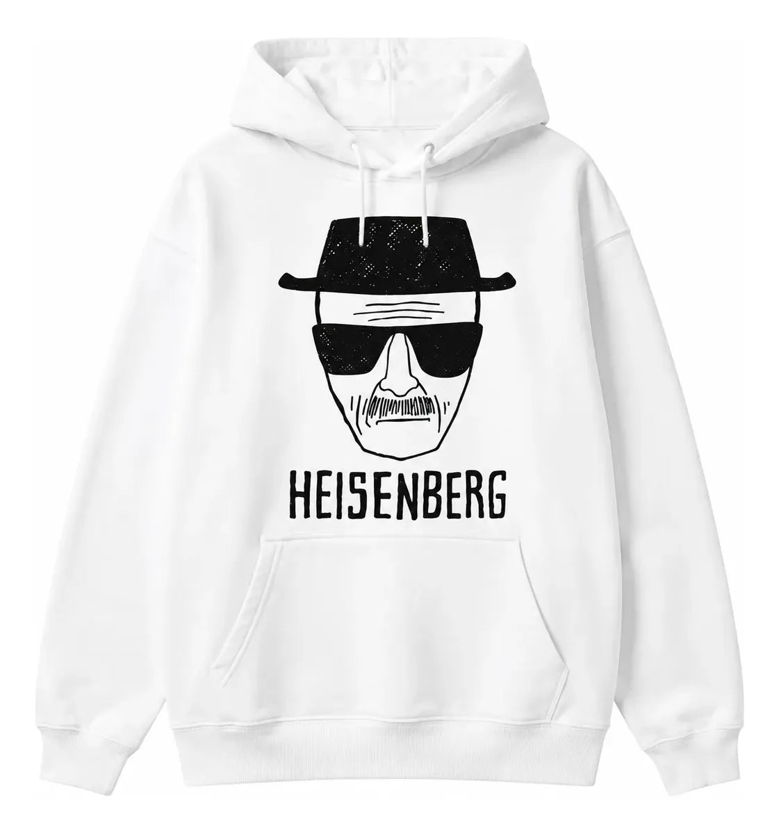 Polerón Tipo Canguro con Capucha Diseño Heisenberg Walter White Breaking Bad