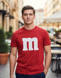 Polera Estampada Logo M&m Emanems Letra M