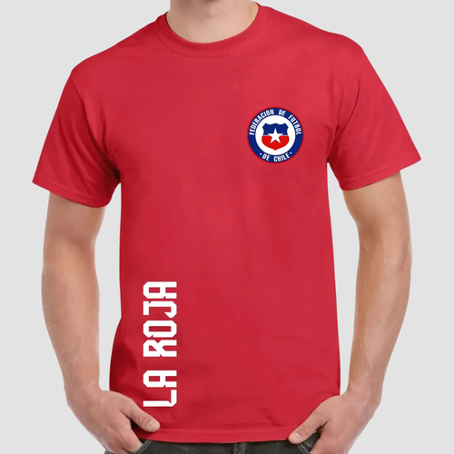 Polera de algodón La Roja – Diseño Selección Chilena
