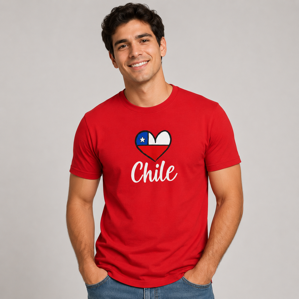 Polera Corazón Chile – Fiestas Patrias