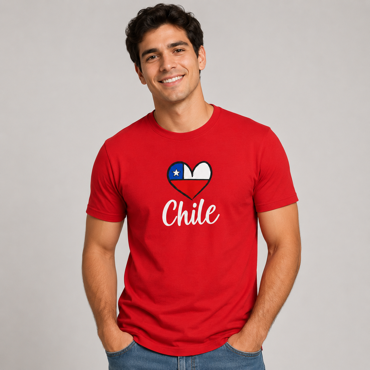 Polera Corazón Chile – Fiestas Patrias
