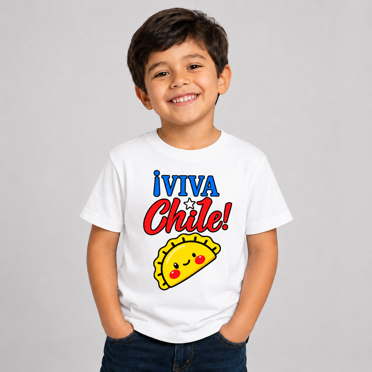 Polera Fiestas Patrias Empanada Viva Chile
