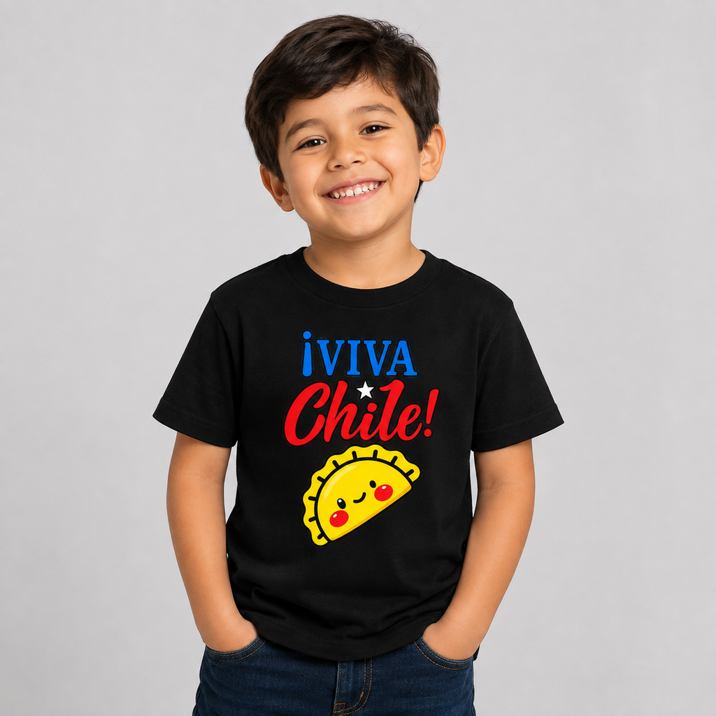Polera Fiestas Patrias Empanada Viva Chile