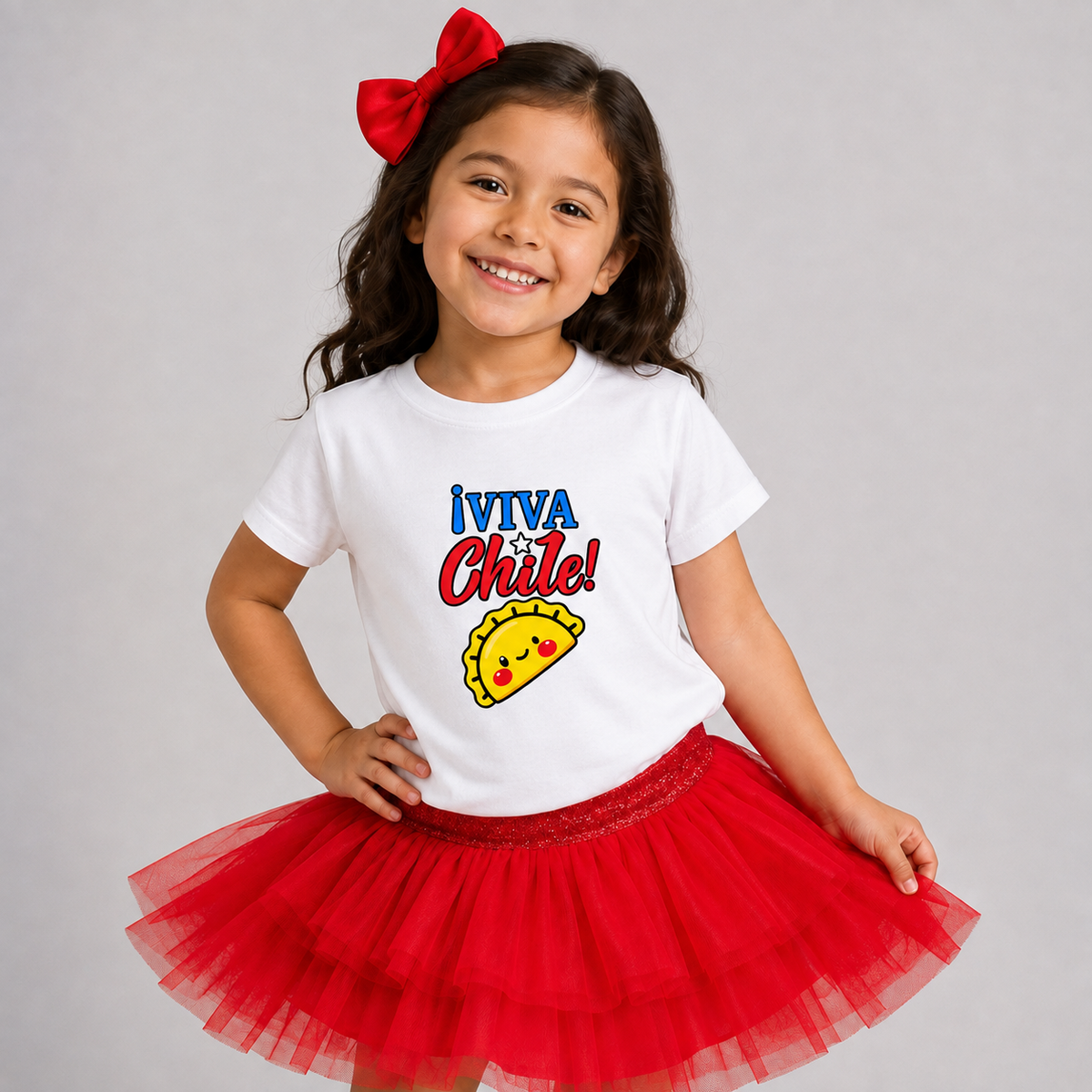 Polera Fiestas Patrias Empanada Viva Chile