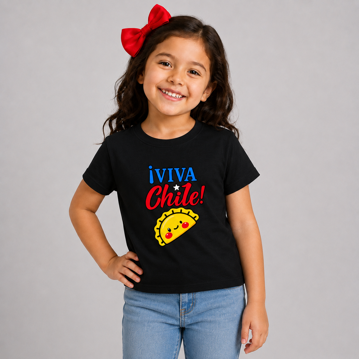 Polera Fiestas Patrias Empanada Viva Chile