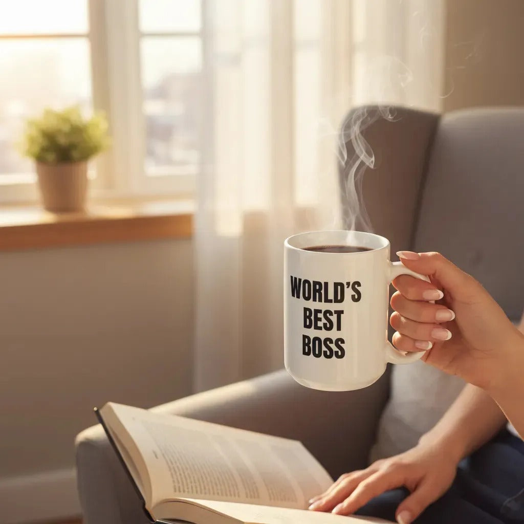 Tazón The Office 15 oz “World’s Best Boss”