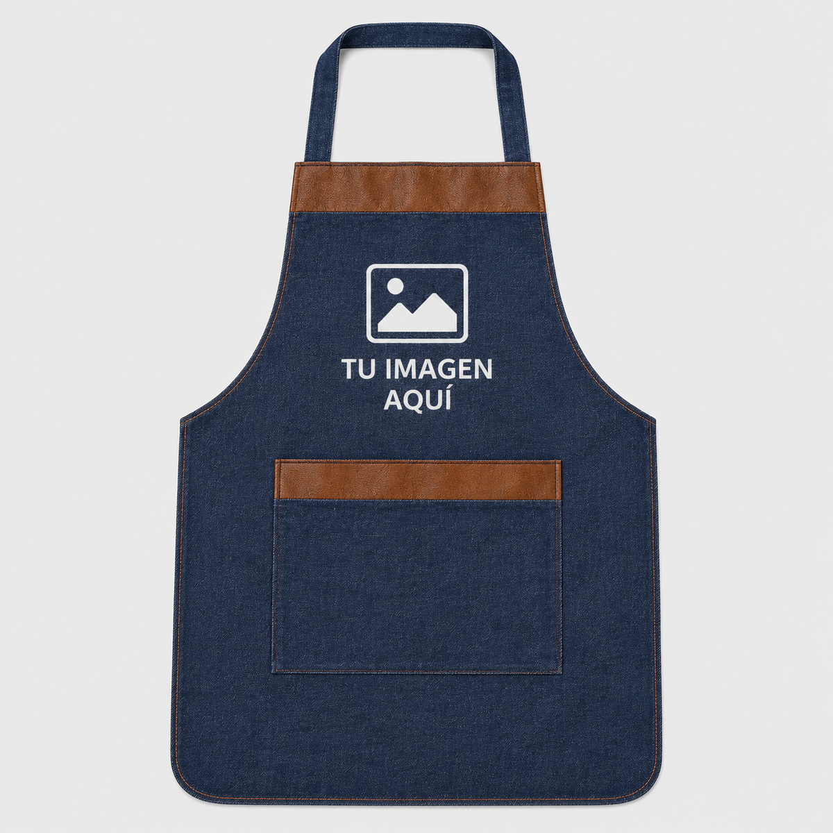 Pechera de Mezclilla Personalizada con Foto, Logo o Diseño
