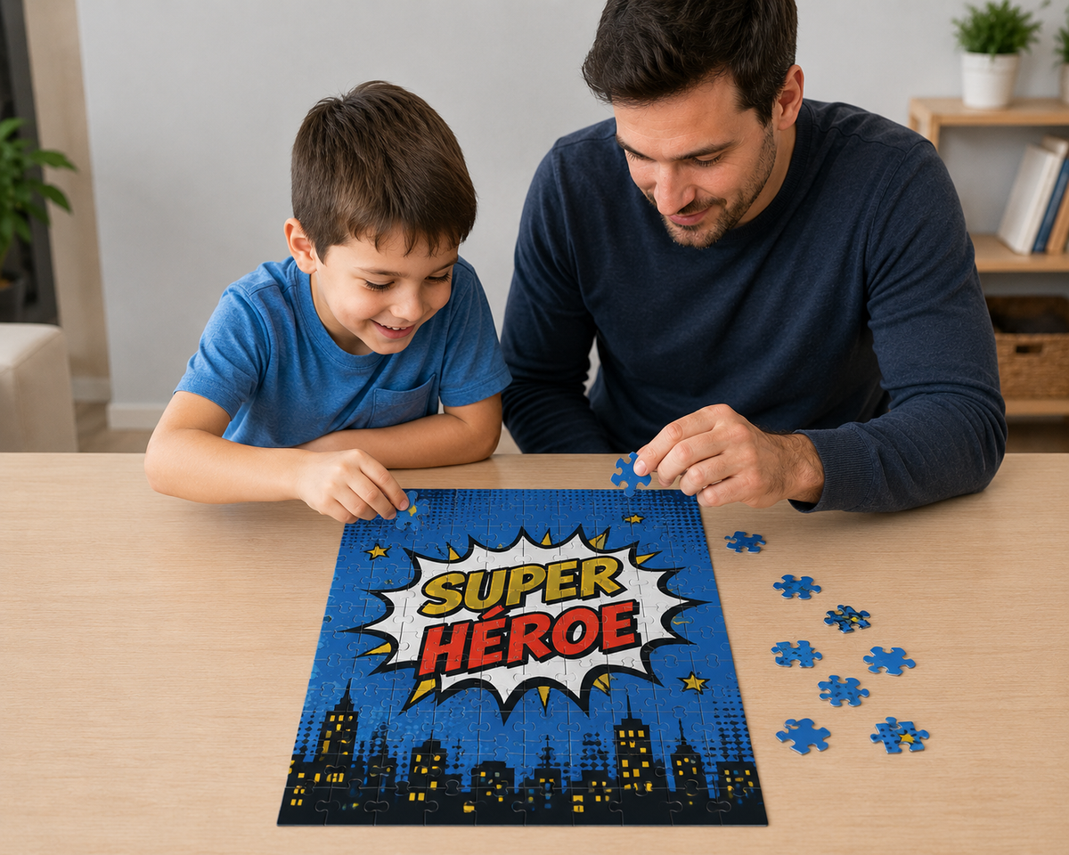Puzzle Personalizado A4 de 120 Piezas – Foto o Diseño