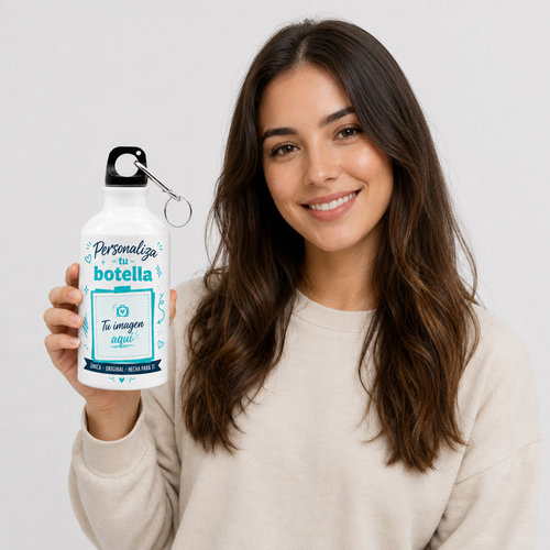 Botella  500cc Personalizada con Foto, Logo o Diseño