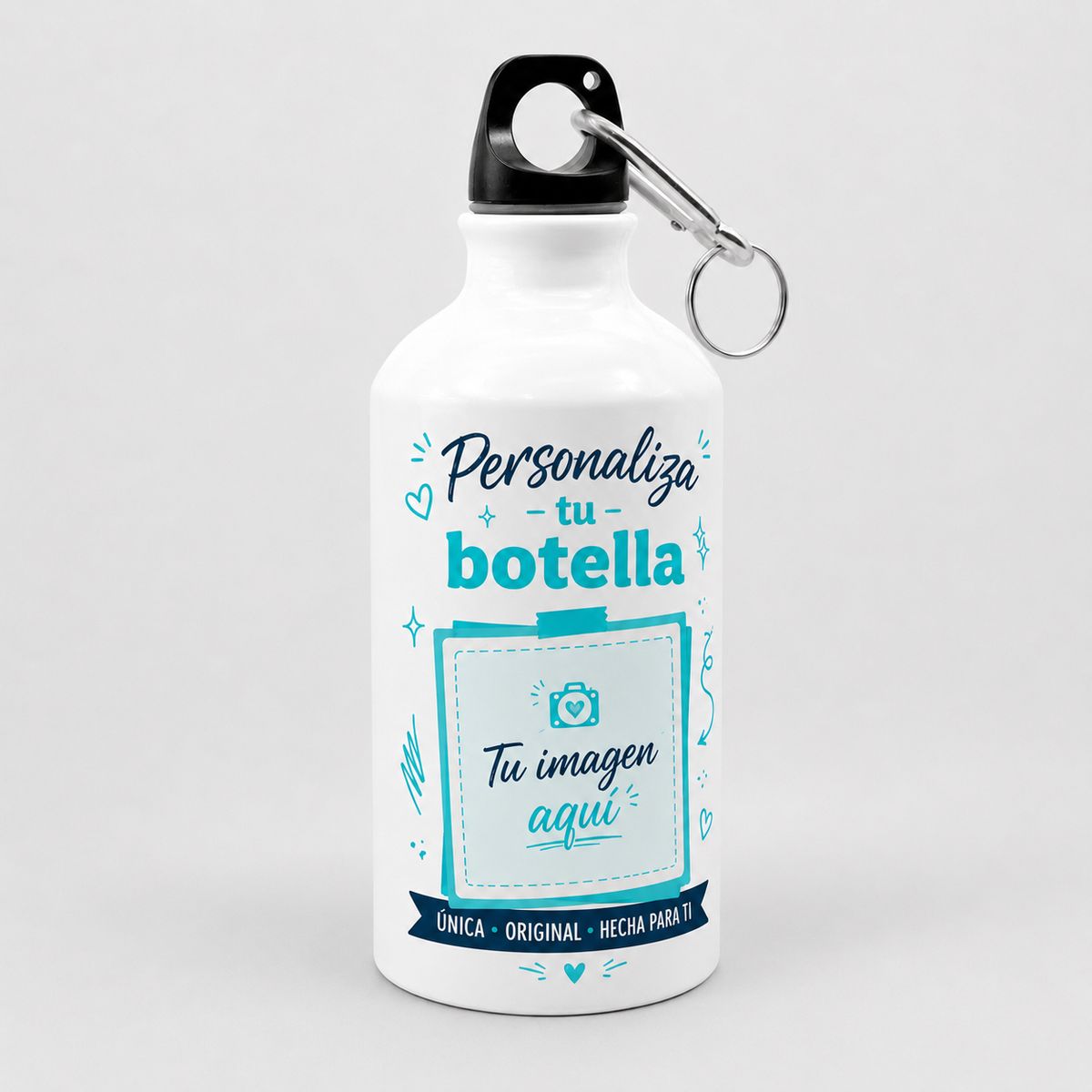 Botella  500cc Personalizada con Foto, Logo o Diseño