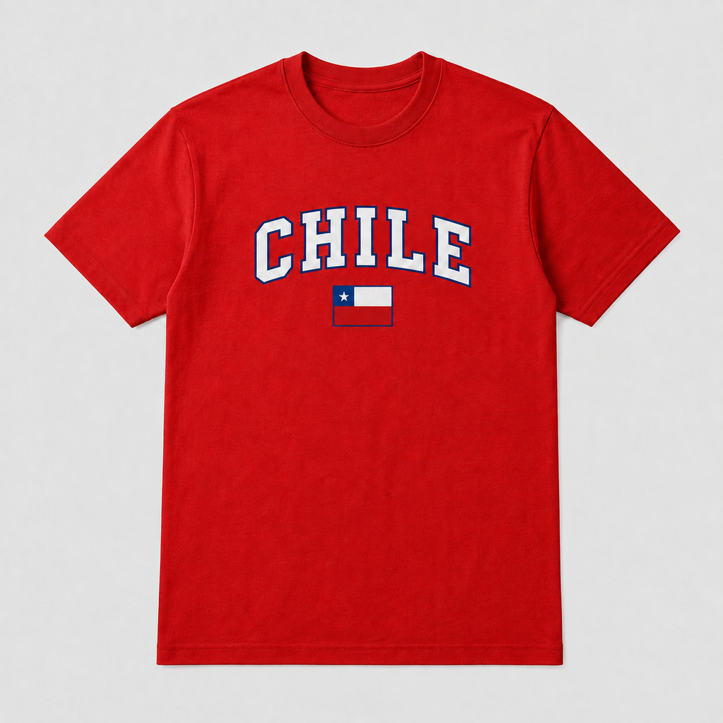 Polera Chile Bandera Roja – Fiestas Patrias