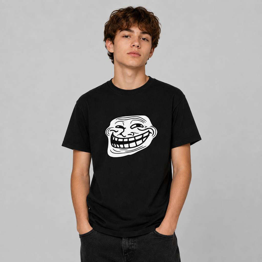 Polera Troll Face