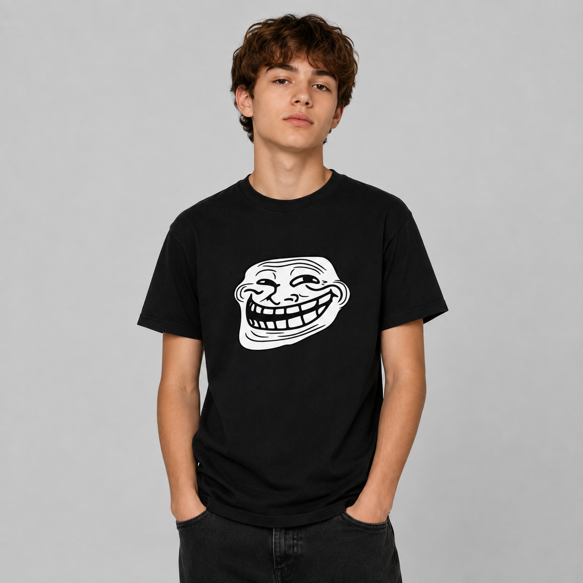 Polera Troll Face